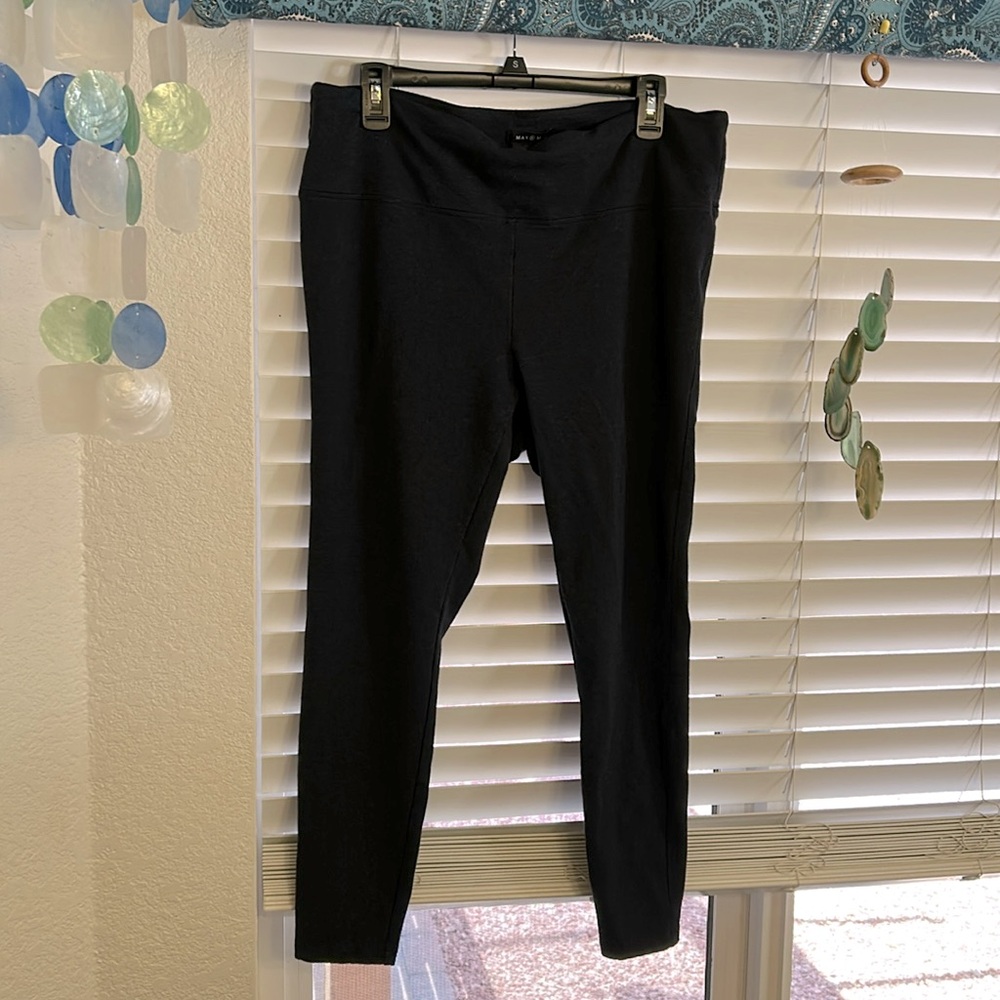 Max & Mia Dark Heather Gray-almost black Leggings - Women’s Size XXL